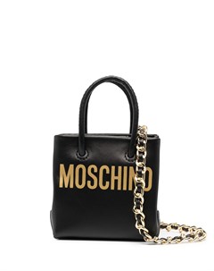 Мини сумка через плечо с логотипом Moschino