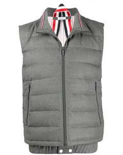 Дутый лыжный жилет Super 120s Thom browne