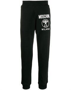 Спортивные брюки с логотипом Moschino