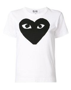 Футболка с логотипом Comme des garçons play