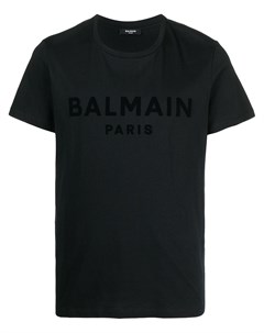 Футболка с логотипом Balmain