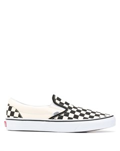 Слипоны в клетку Vans