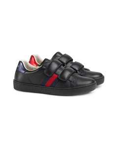 Кроссовки с отделкой Web Gucci kids