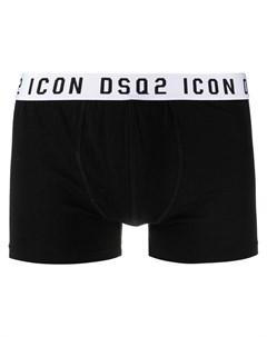 Боксеры Icon с логотипом на поясе Dsquared2