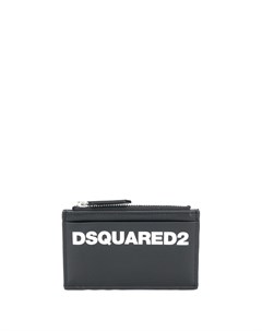 Кошелек на молнии с карманами Dsquared2