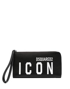 Кошелек Icon с круговой молнией Dsquared2