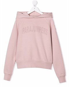 Худи с нашивкой логотипом Parajumpers kids