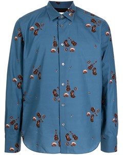 Рубашка Cowboy Campfire с принтом Paul smith