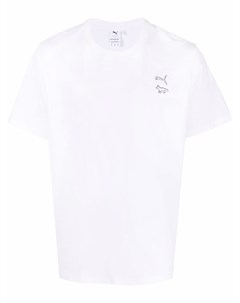 Футболка с логотипом из коллаборации с Maison Kitsune Puma