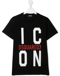 Футболка Icon с логотипом Dsquared2 kids