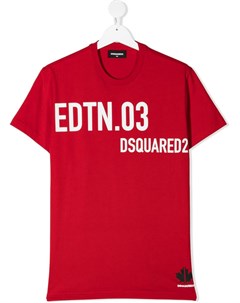 Футболка с логотипом Dsquared2 kids