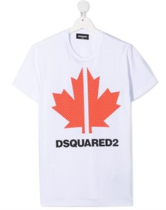 Футболка с принтом Dsquared2 kids