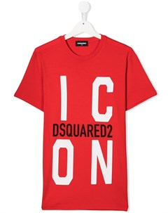 Футболка Icon с логотипом Dsquared2 kids