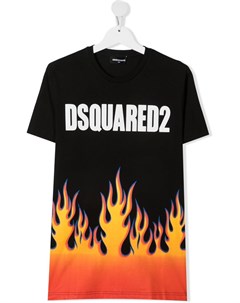 Футболка с принтом Dsquared2 kids