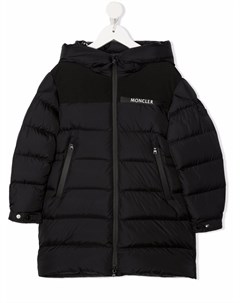 Пуховик с логотипом Moncler enfant