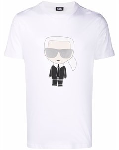 Футболка Ikonik с круглым вырезом Karl lagerfeld