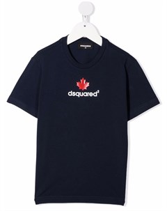 Футболка с логотипом Maple Leaf Dsquared2 kids