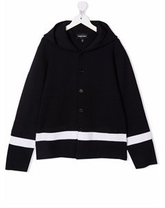 Кардиган с капюшоном Emporio armani kids