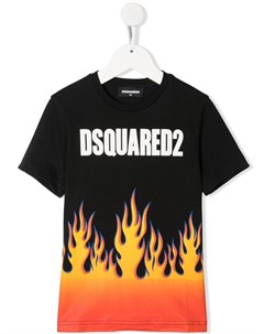 Футболка с логотипом Dsquared2 kids