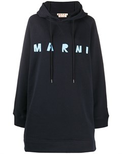 Худи оверсайз с логотипом Marni