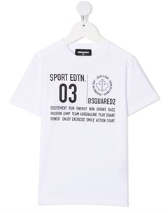 Футболка с логотипом Dsquared2 kids