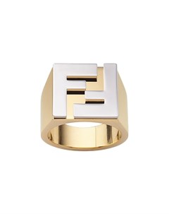 Кольцо с логотипом FF Fendi