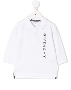 Рубашка поло с логотипом Givenchy kids