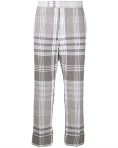 Брюки в клетку Madras Thom browne