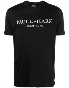 Футболка с круглым вырезом и логотипом Paul & shark