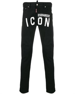 Джинсы скинни Icon с логотипом Dsquared2