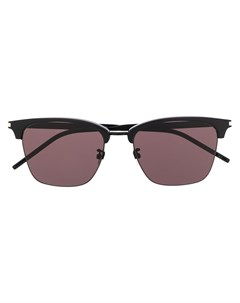 Солнцезащитные очки в полуободковой оправе Saint laurent eyewear