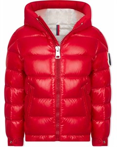 Куртка с капюшоном и логотипом Moncler enfant