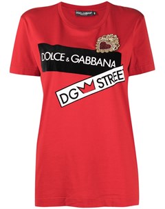 Футболка с логотипом Dolce&gabbana