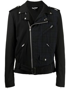 Куртка в клетку тартан Black comme des garçons