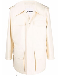 Однобортная парка Jil sander