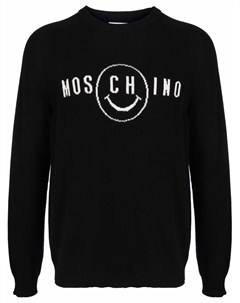 Джемпер с логотипом Moschino