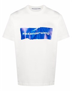 Футболка с логотипом Alexander wang