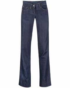 Прямые джинсы 2000 х годов с логотипом Dolce & gabbana pre-owned
