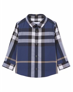 Рубашка в клетку Burberry kids