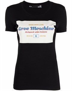 Футболка с логотипом Love moschino