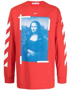 Футболка Mona Lisa с графичным принтом Off-white