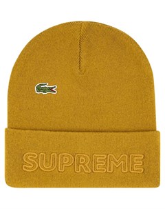 Шапка бини из коллаборации с Lacoste Supreme