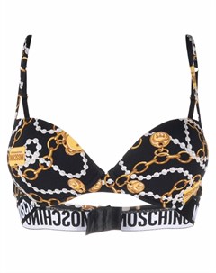 Бюстгальтер с логотипом Moschino