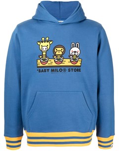 Худи с логотипом *baby milo® store by *a bathing ape®