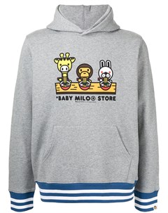 Худи с логотипом *baby milo® store by *a bathing ape®