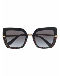 Солнцезащитные очки в массивной оправе Dolce & gabbana eyewear