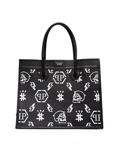 Сумка тоут с монограммой Philipp plein