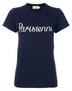 Футболка с принтом Maison kitsune