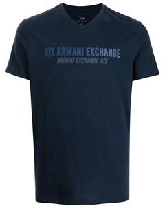 Футболка с логотипом Armani exchange