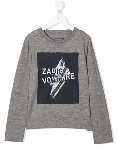 Футболка с логотипом Zadig & voltaire kids